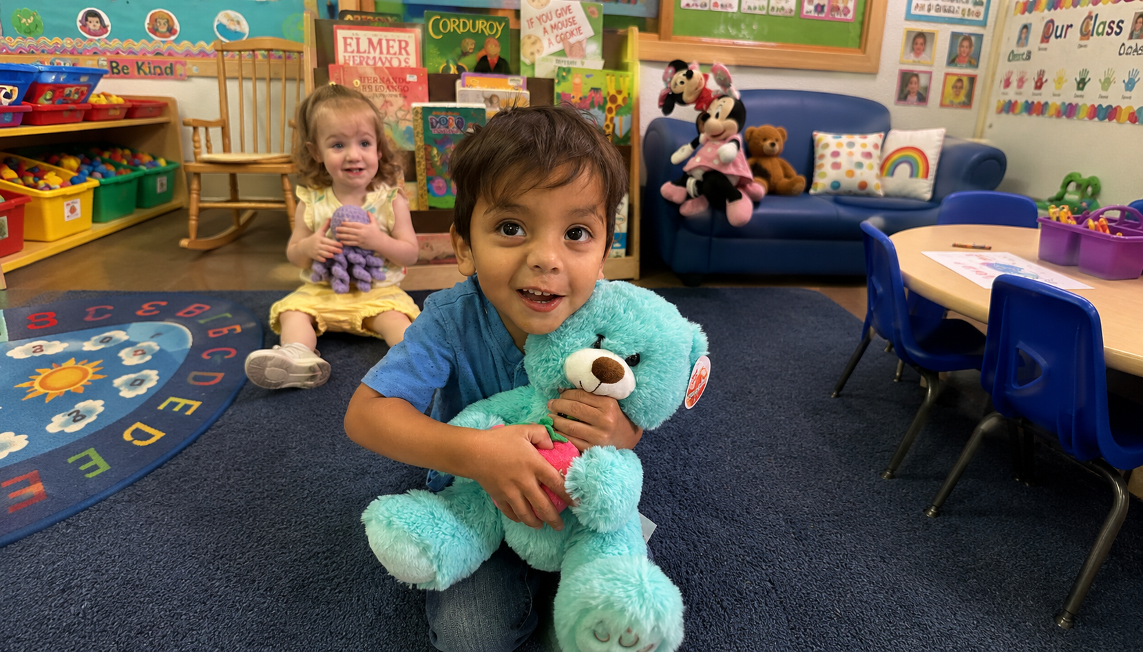 Children in a CCSCT classroom